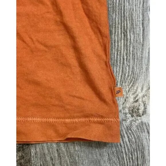 James Perse Orange Short Sleeve Tee Men’s L Soft Cotton - Picture 2 of 5